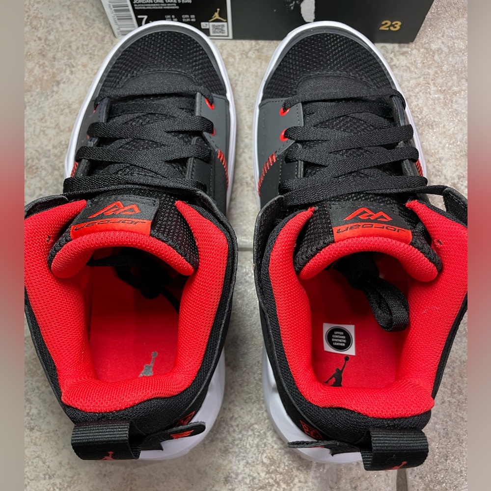 Jordan One Take youth Basketball Shoes size 7 - Picture 6 of 11